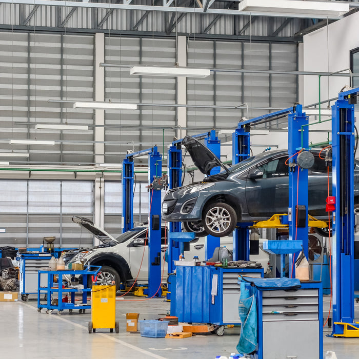 HVAC Systems for Auto Repair Shops: Managing Fumes and Dust