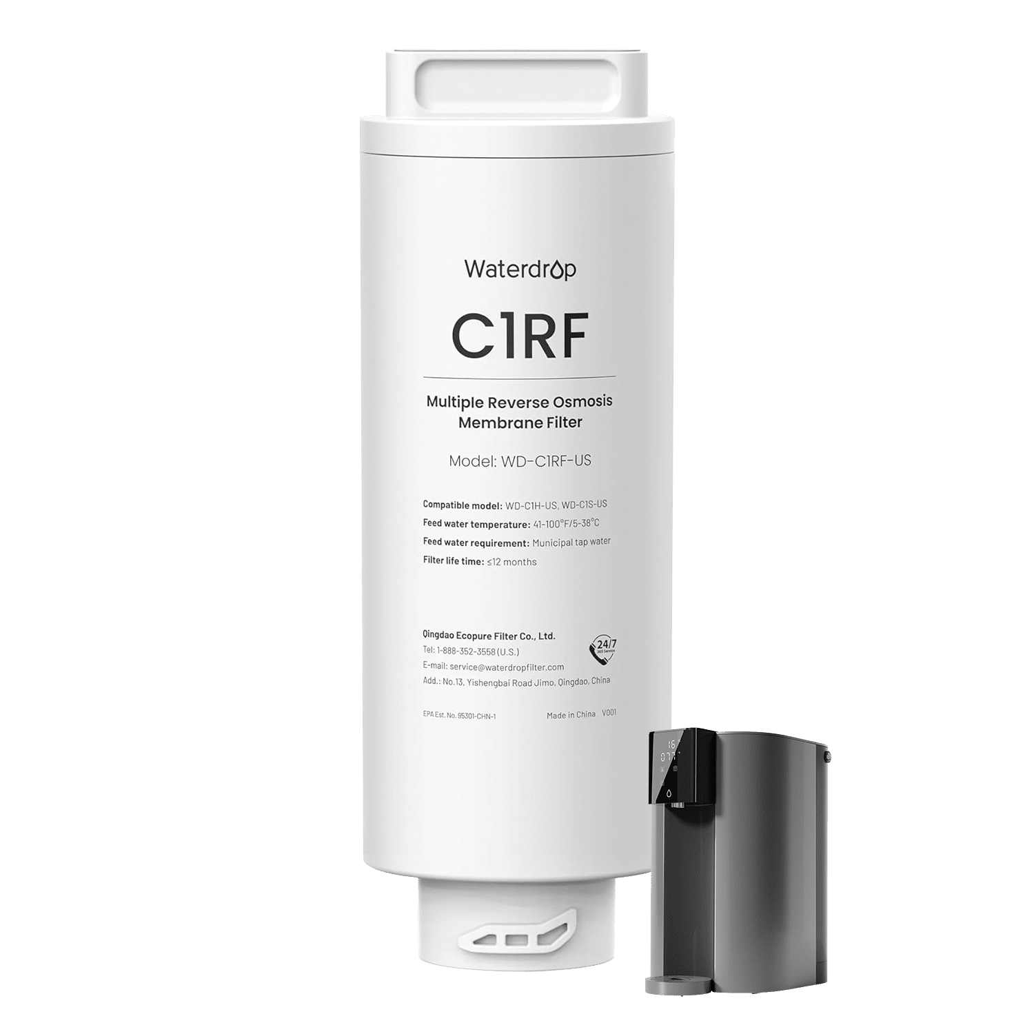 Waterdrop C1RF Water Filter  for WD-C1S and WD-C1H Countertop RO System