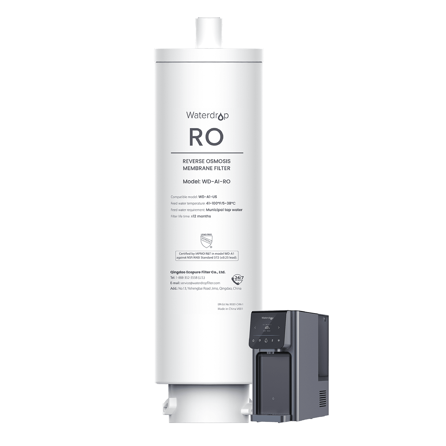 WD-A1-RO Filter for A1 RO Hot Cold Water System