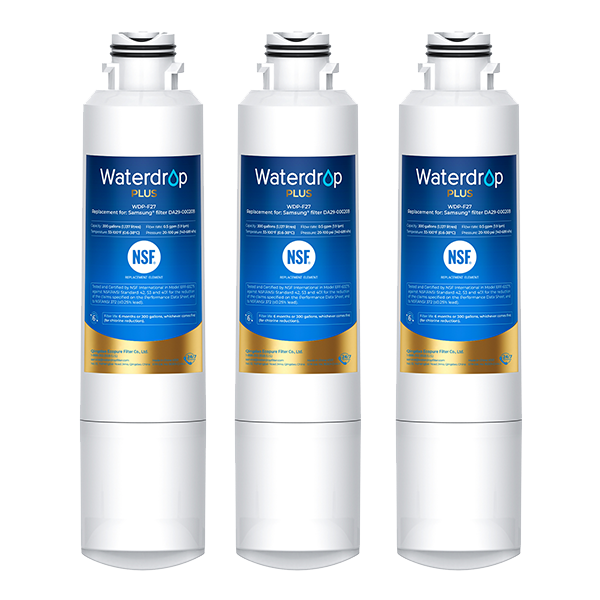 Waterdrop Replacement for Samsung DA29-00020B Fridge Water Filter