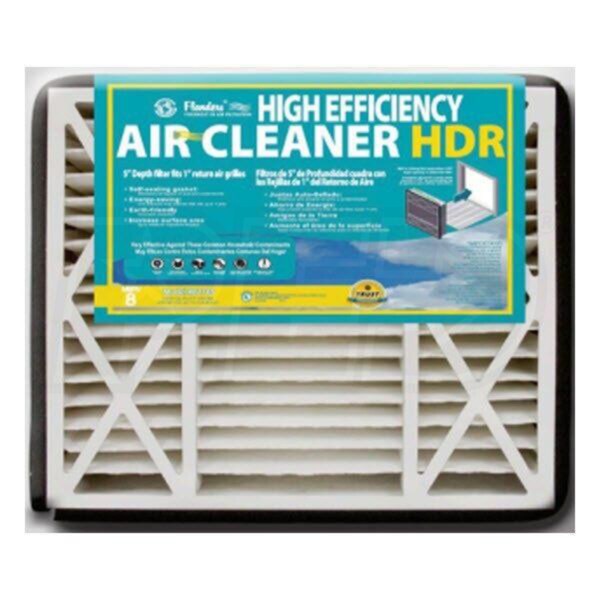 16x20x5 High Efficiency Replacement Air Cleaners MERV 8 (2 Filters)