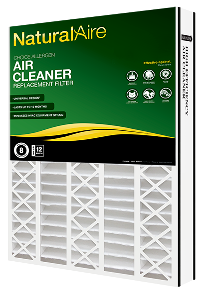 20x25x4-1/2 NaturalAire Choice Allergen MERV 8 Filters 82655.0452025 (2 pack)