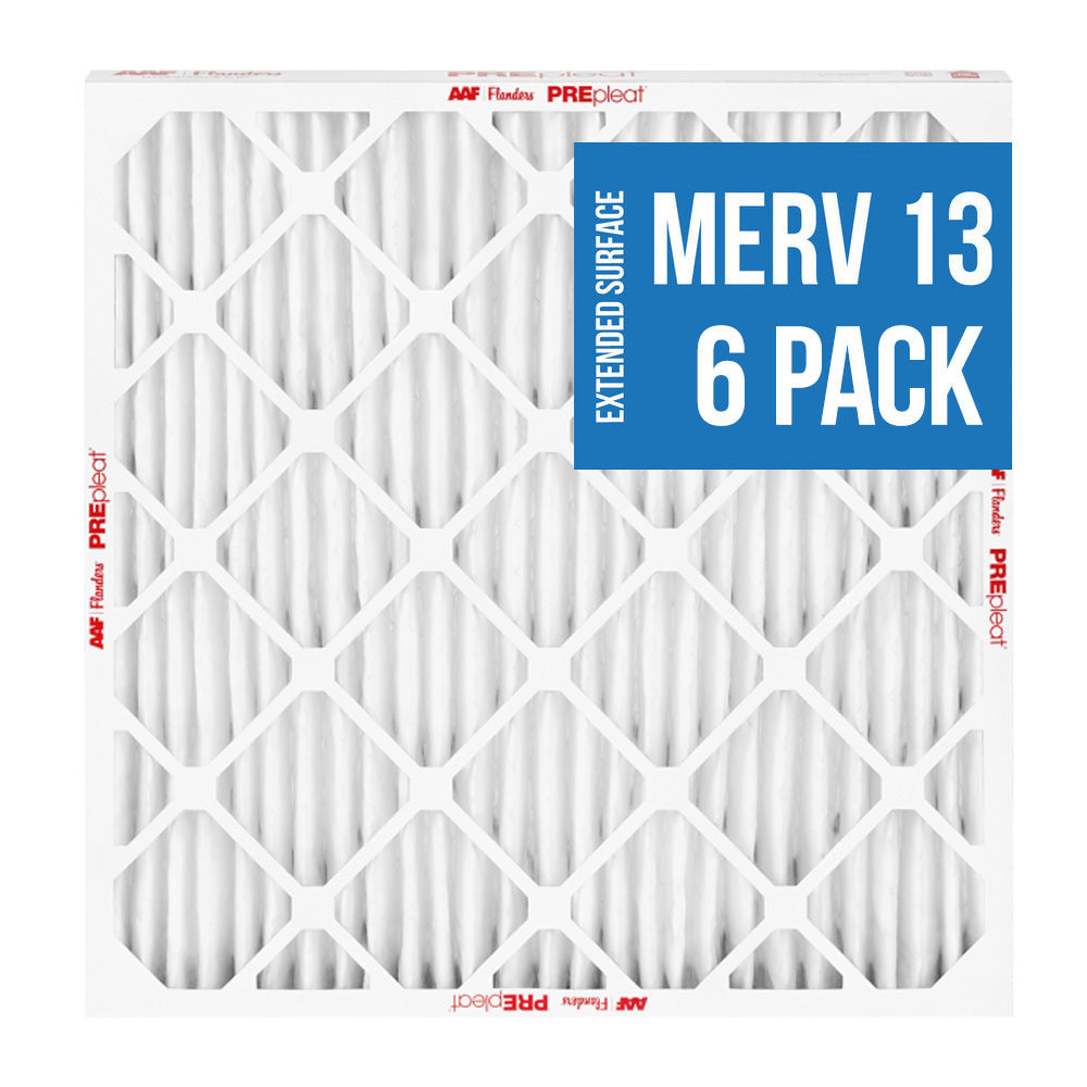 20x25x4 PREpleat MERV 13 Extended Surface 90013.042025 (6 Filters)