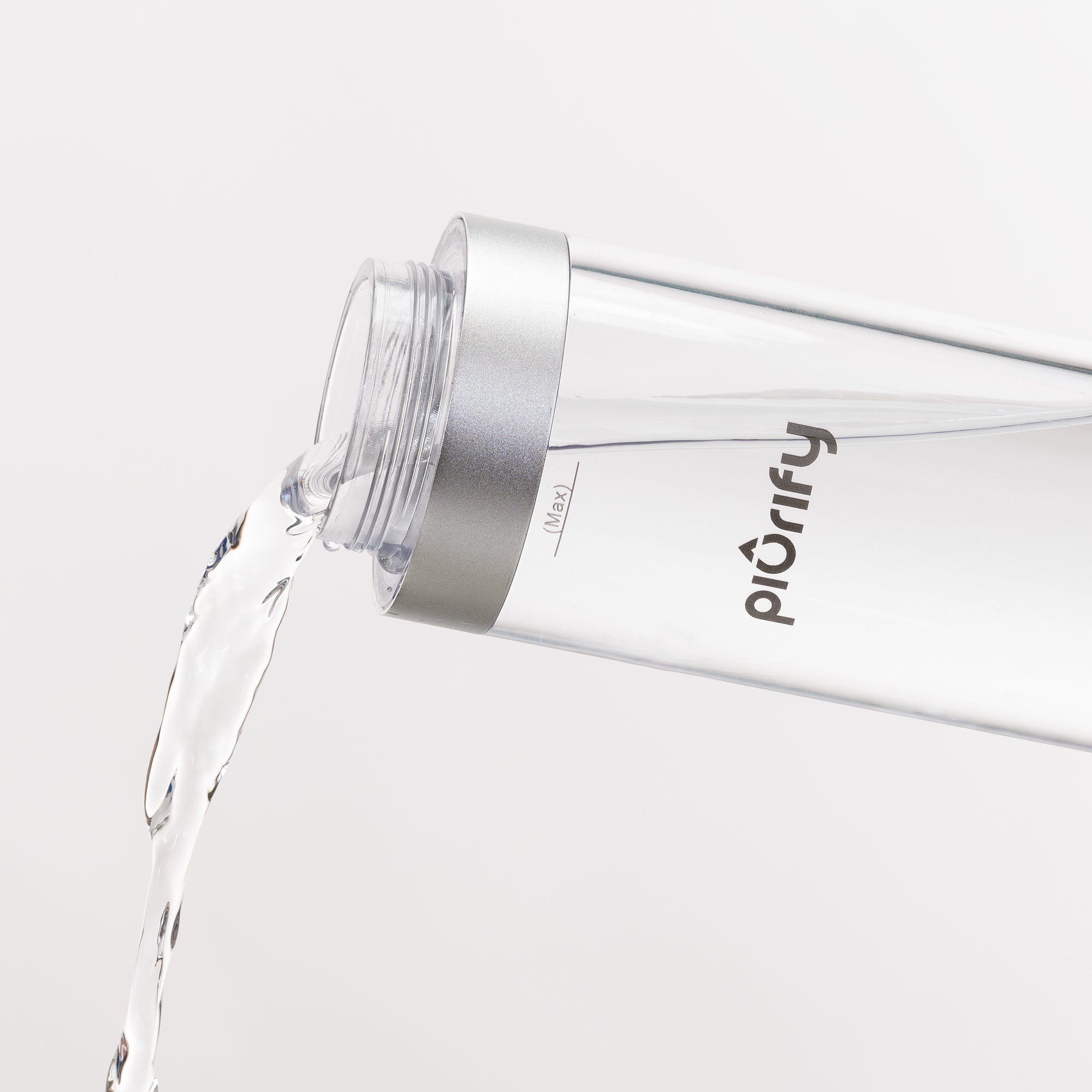 PIURIFY Hydrogenator® Bottle - Silver