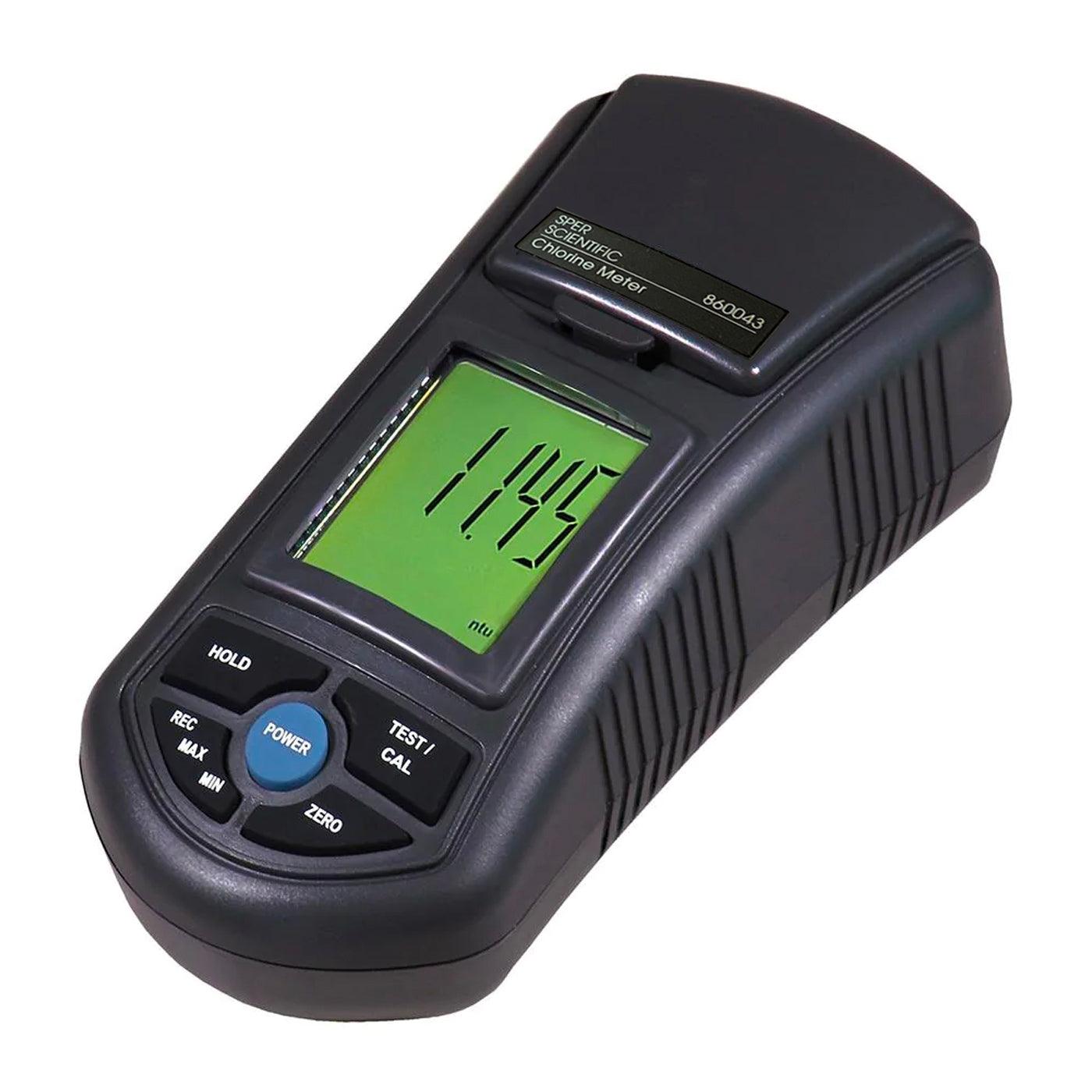 Portable Digital Chlorine Meter with Large LCD Display