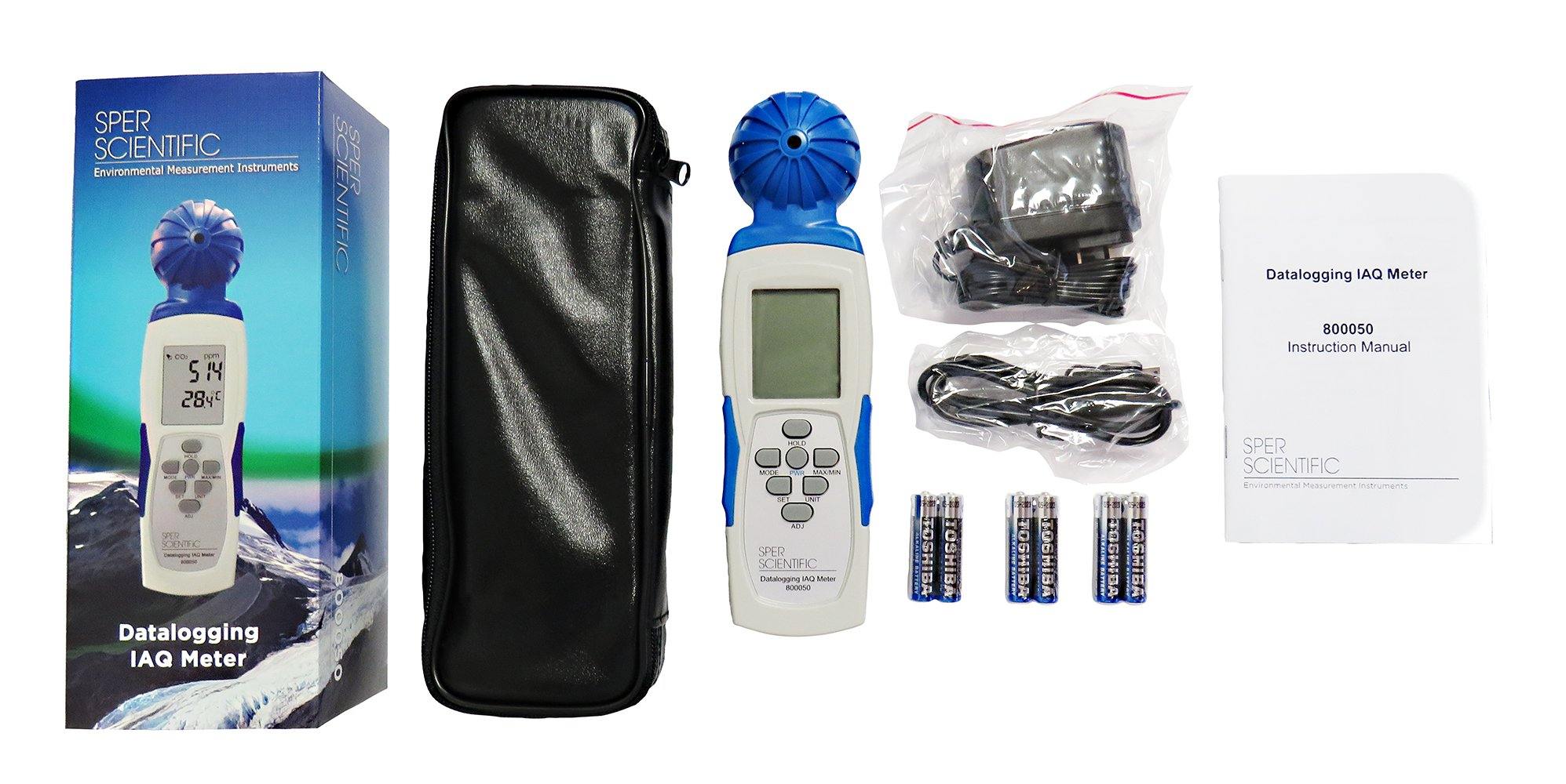 Datalogging Indoor Air Quality Meter