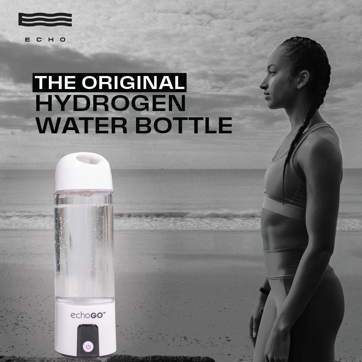 Echo Go™ Hydrogen Water Bottle