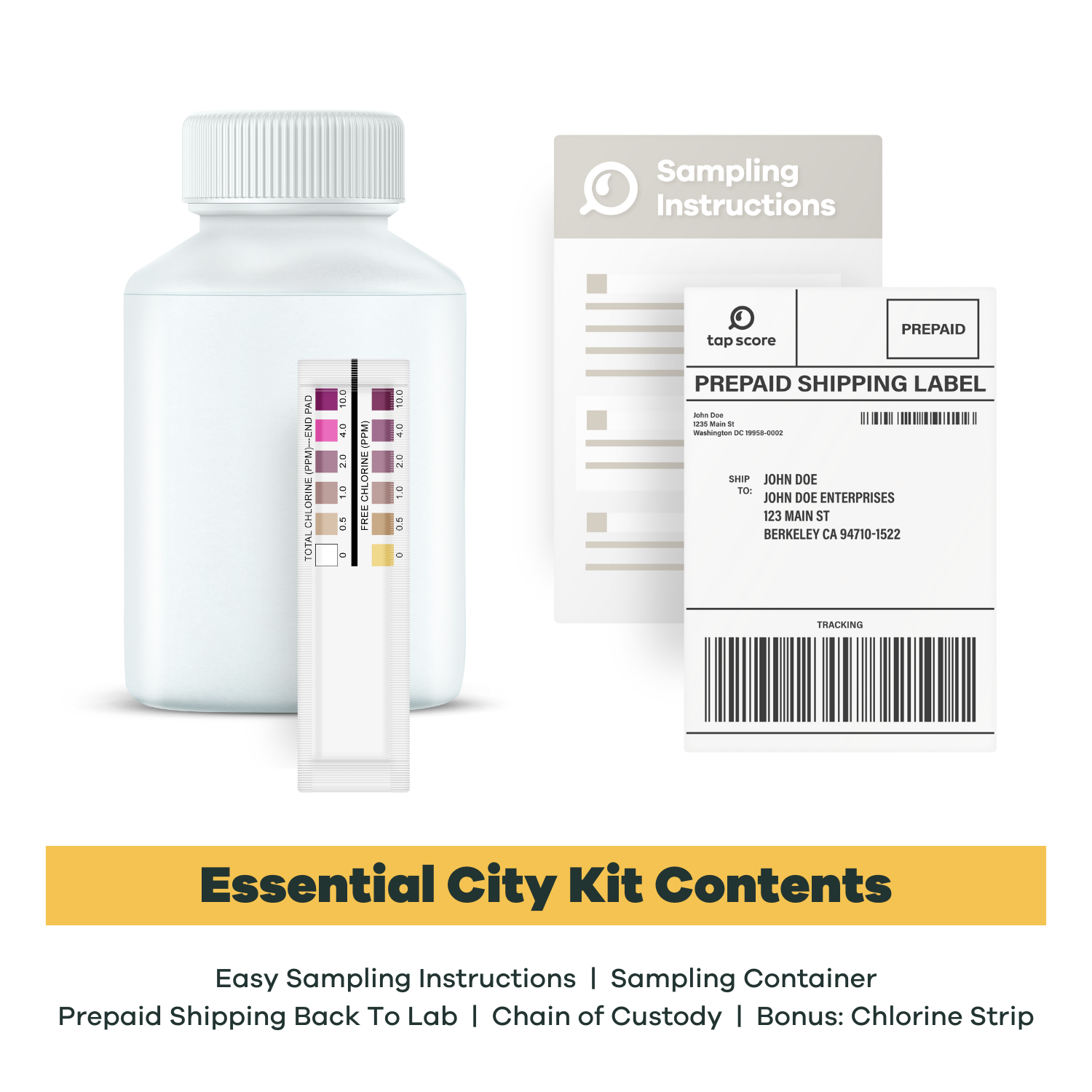 Essential City Water Test