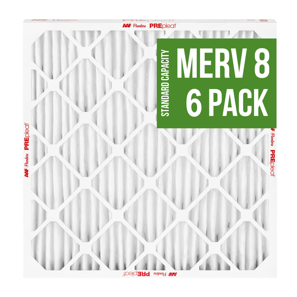 16x25x4 PREpleat LPD MERV 8 Standard Capacity Filters 80055.041625 (6 Filters)