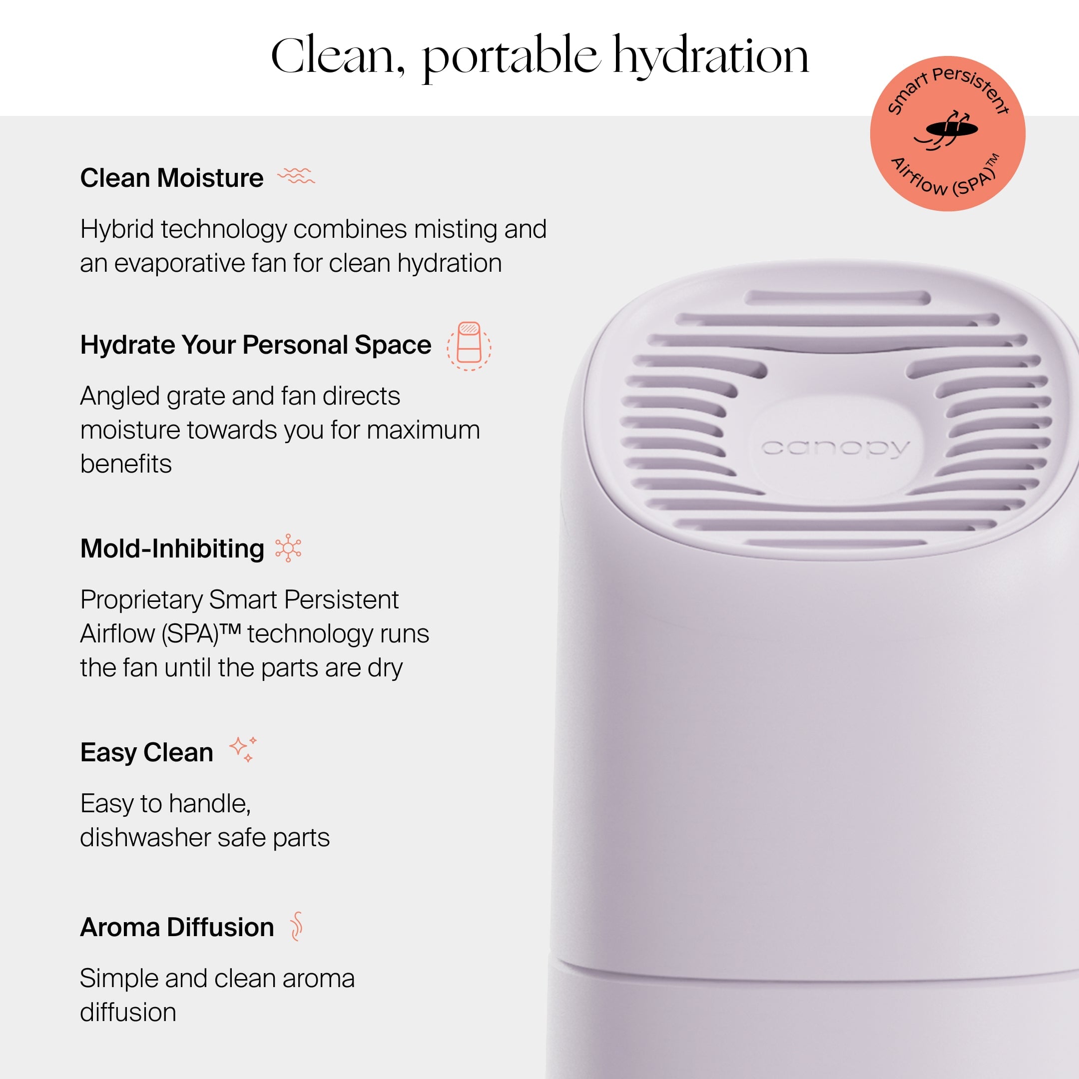 Canopy Portable Humidifier