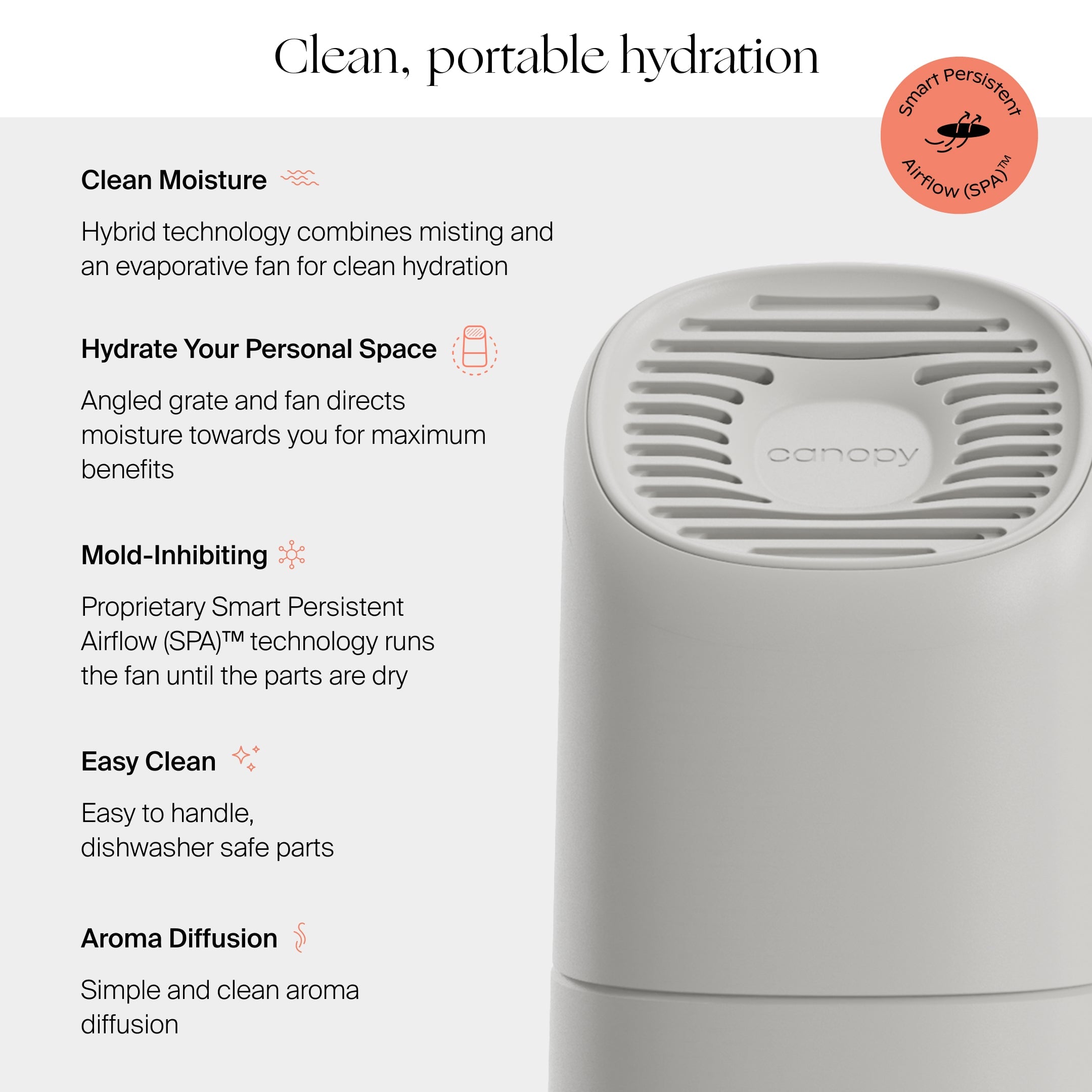 Canopy Portable Humidifier