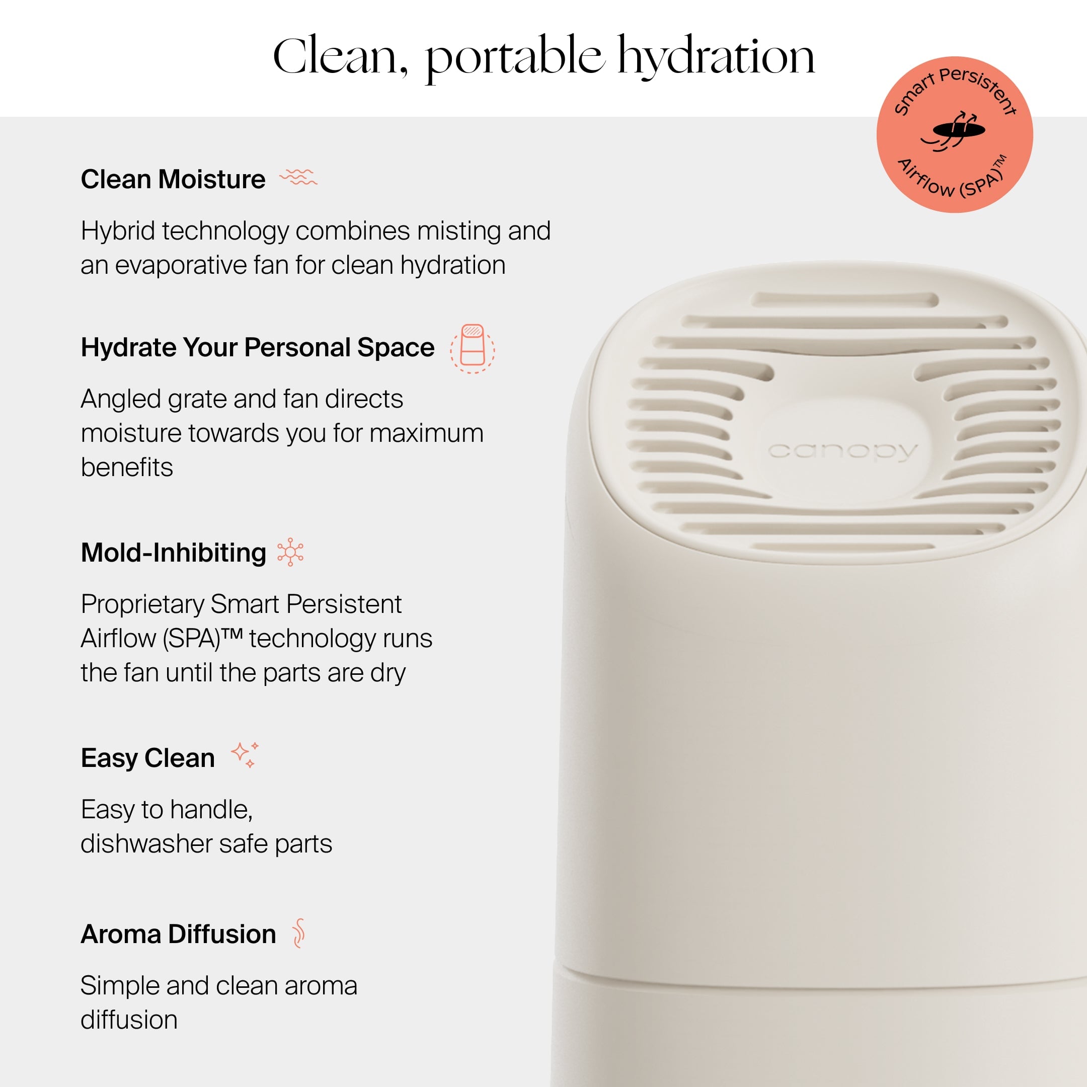 Canopy Portable Humidifier