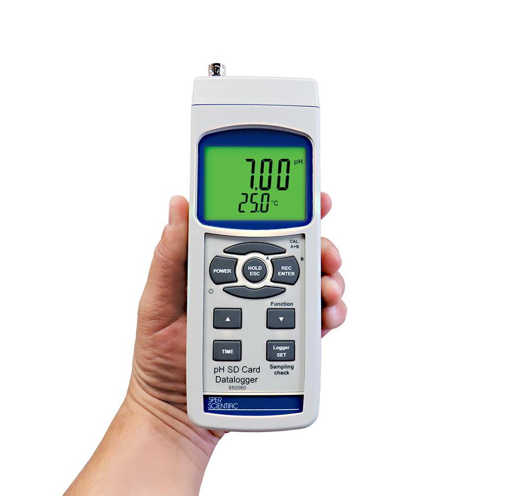 SD Card Datalogger pH Meter