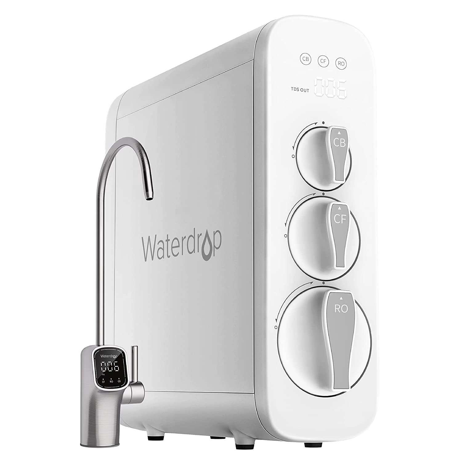 Waterdrop G3P800 - 800 GPD Tankless RO System with UV Sterilizing Light