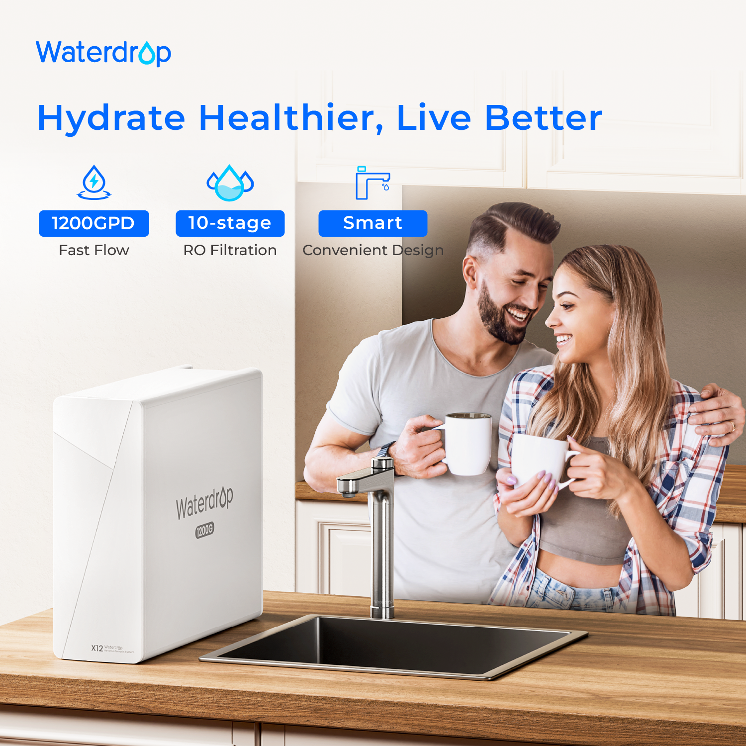 Waterdrop X12-Basic Reverse Osmosis System