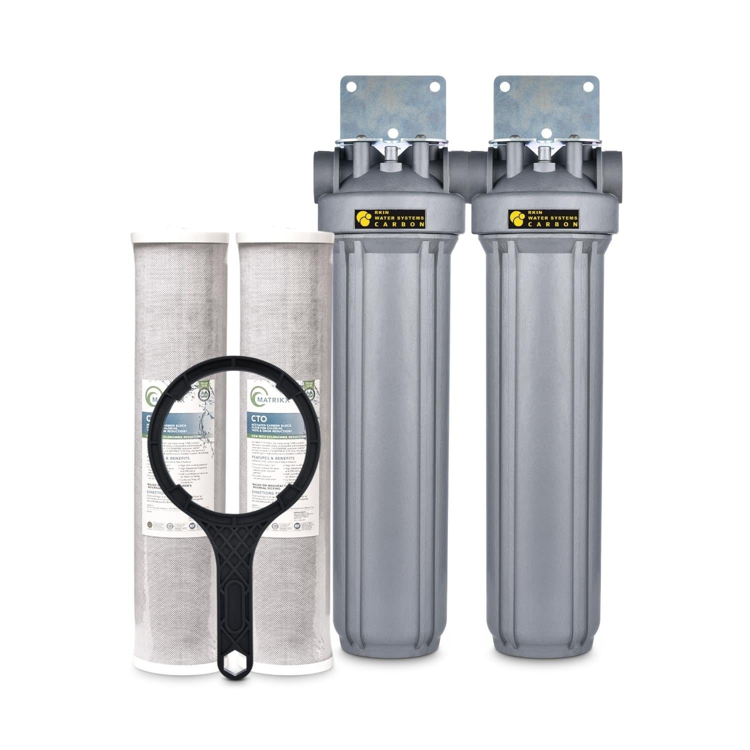 CBS Dual Carbon Whole House Water Filter