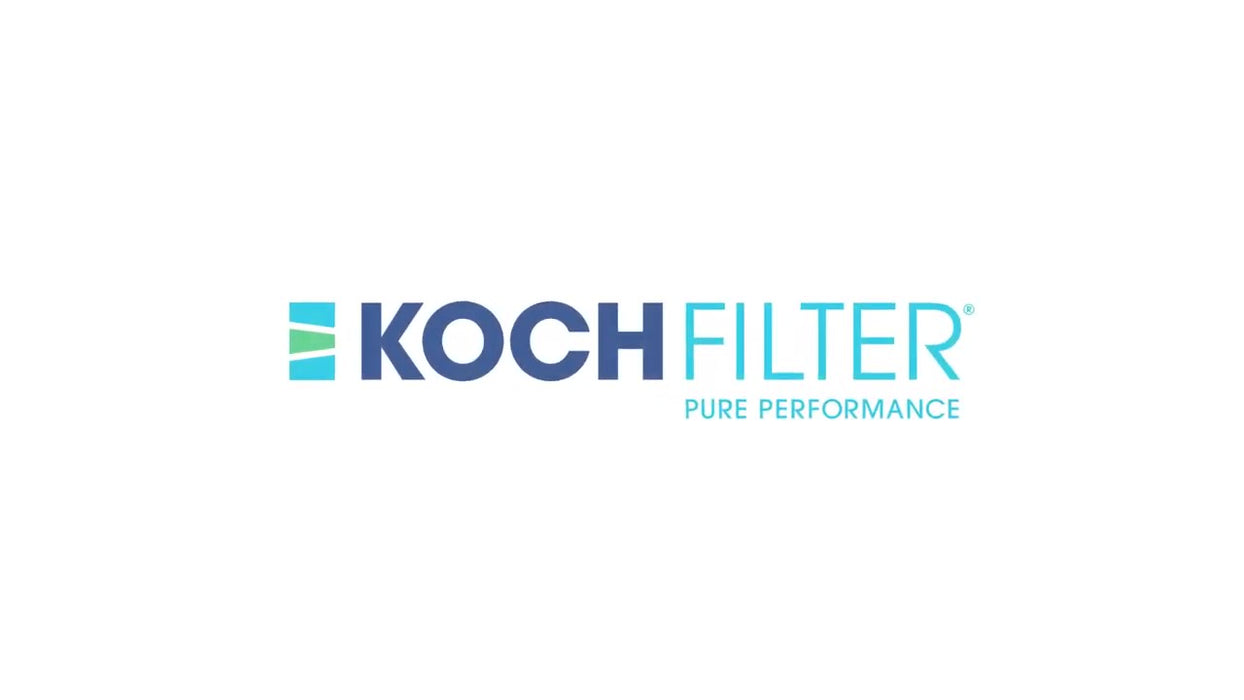 Koch Disposable Fiberglass Panel (12 Filters)