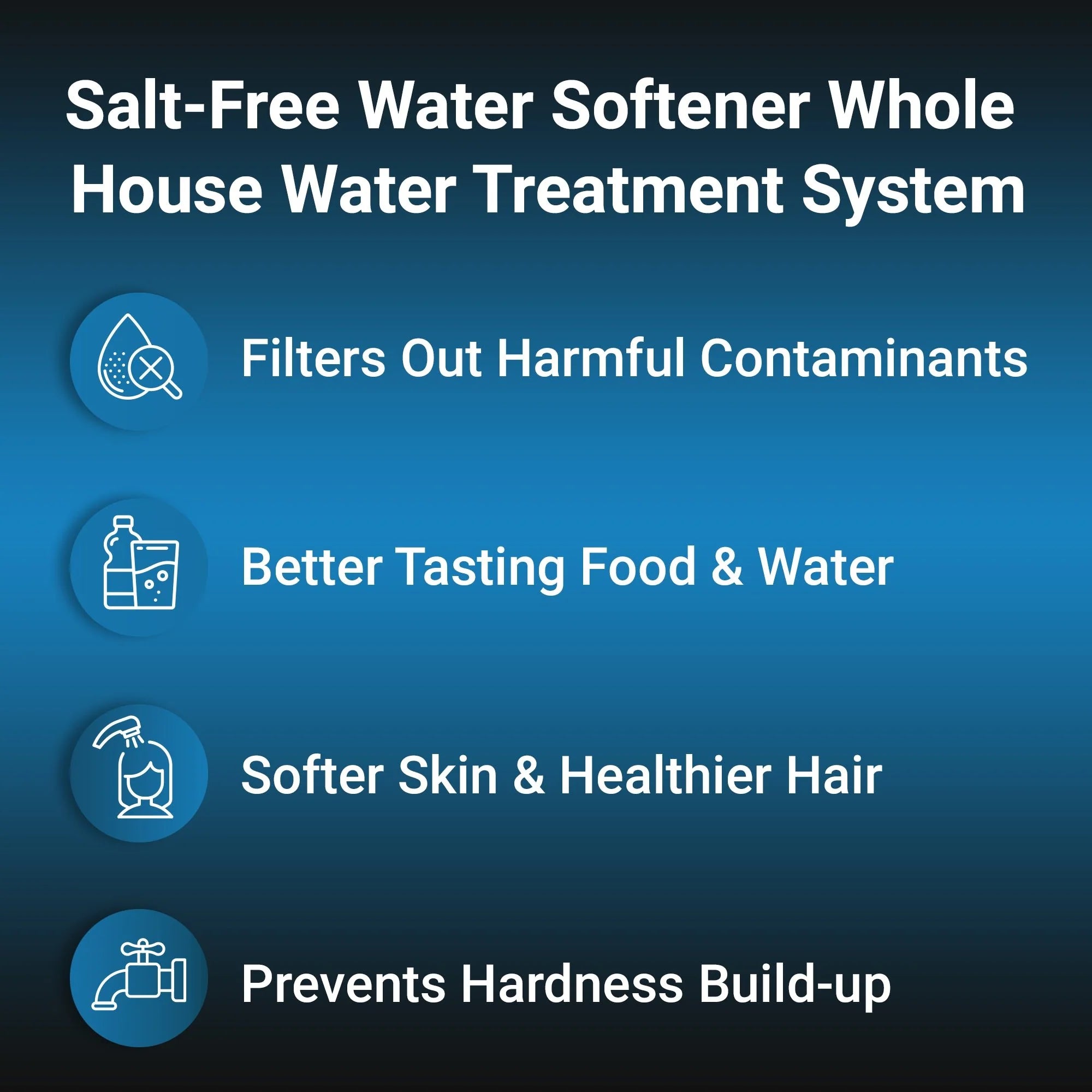 OnliSoft Pro Salt-Free Water Softener and Whole House Carbon Filter System