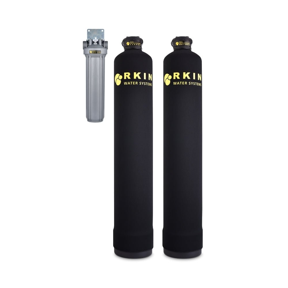 OnliSoft Pro Salt-Free Water Softener and Whole House Carbon Filter System