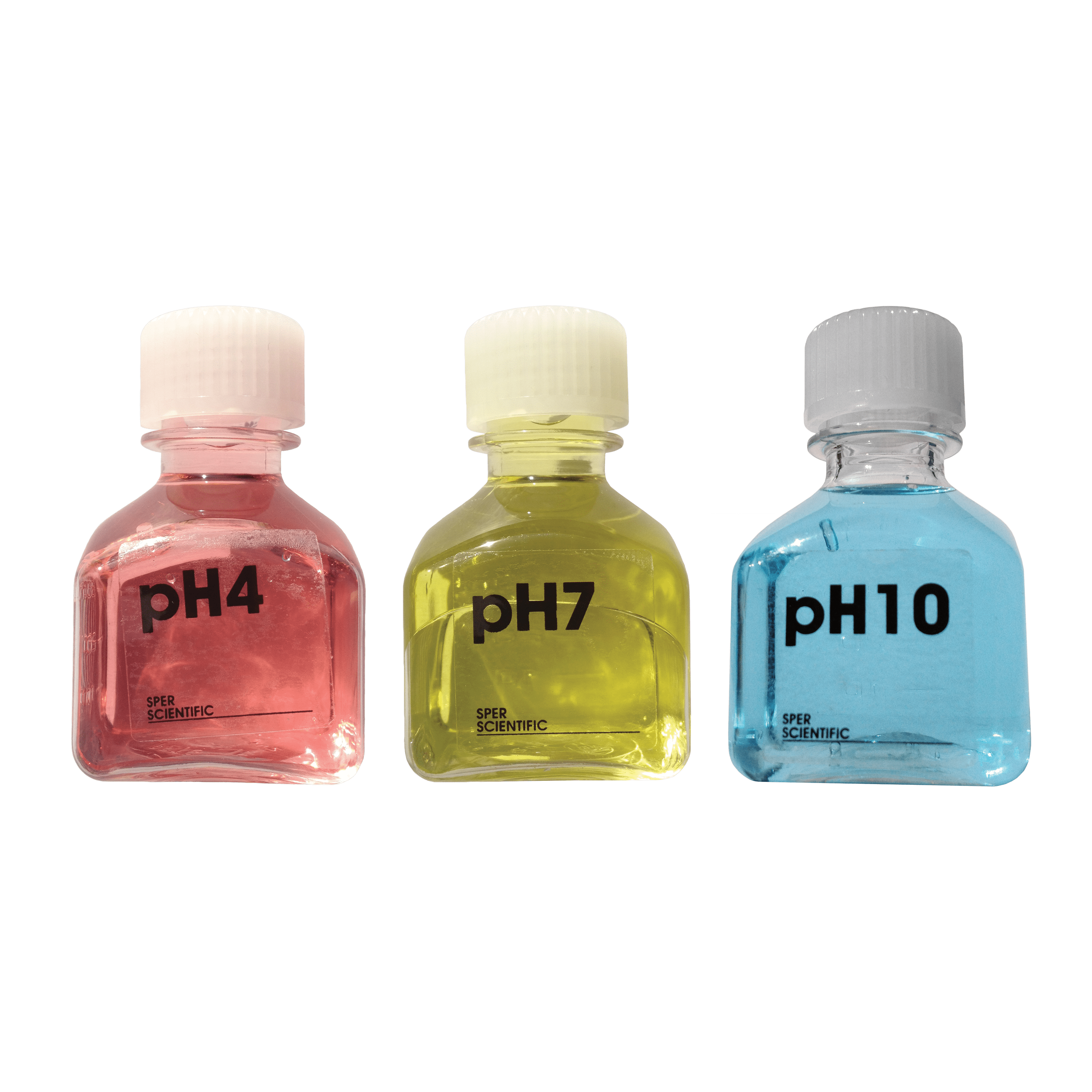 pH Buffer Set - 1 each pH 4, 7, 10