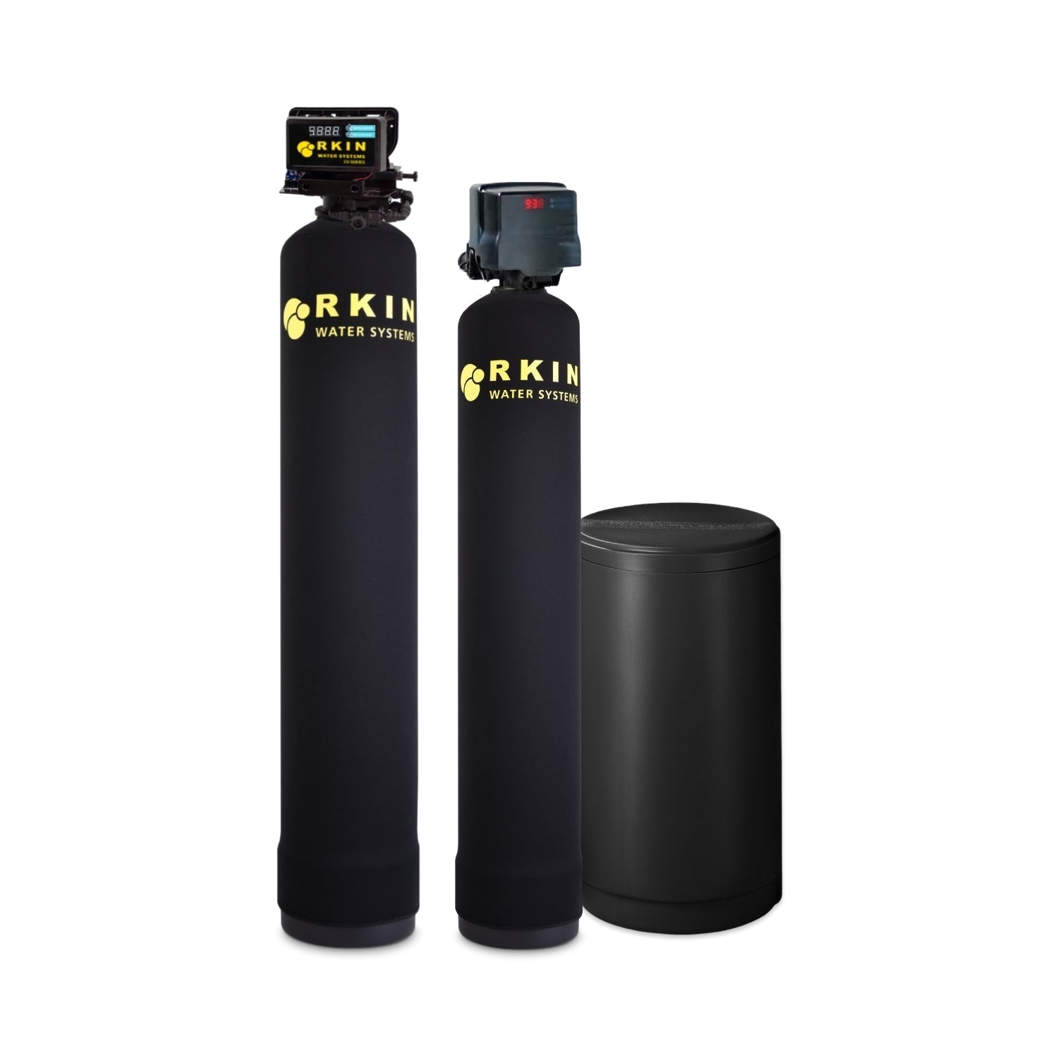 RKIN Salt Based Water Softener and Well Water Filter Combo