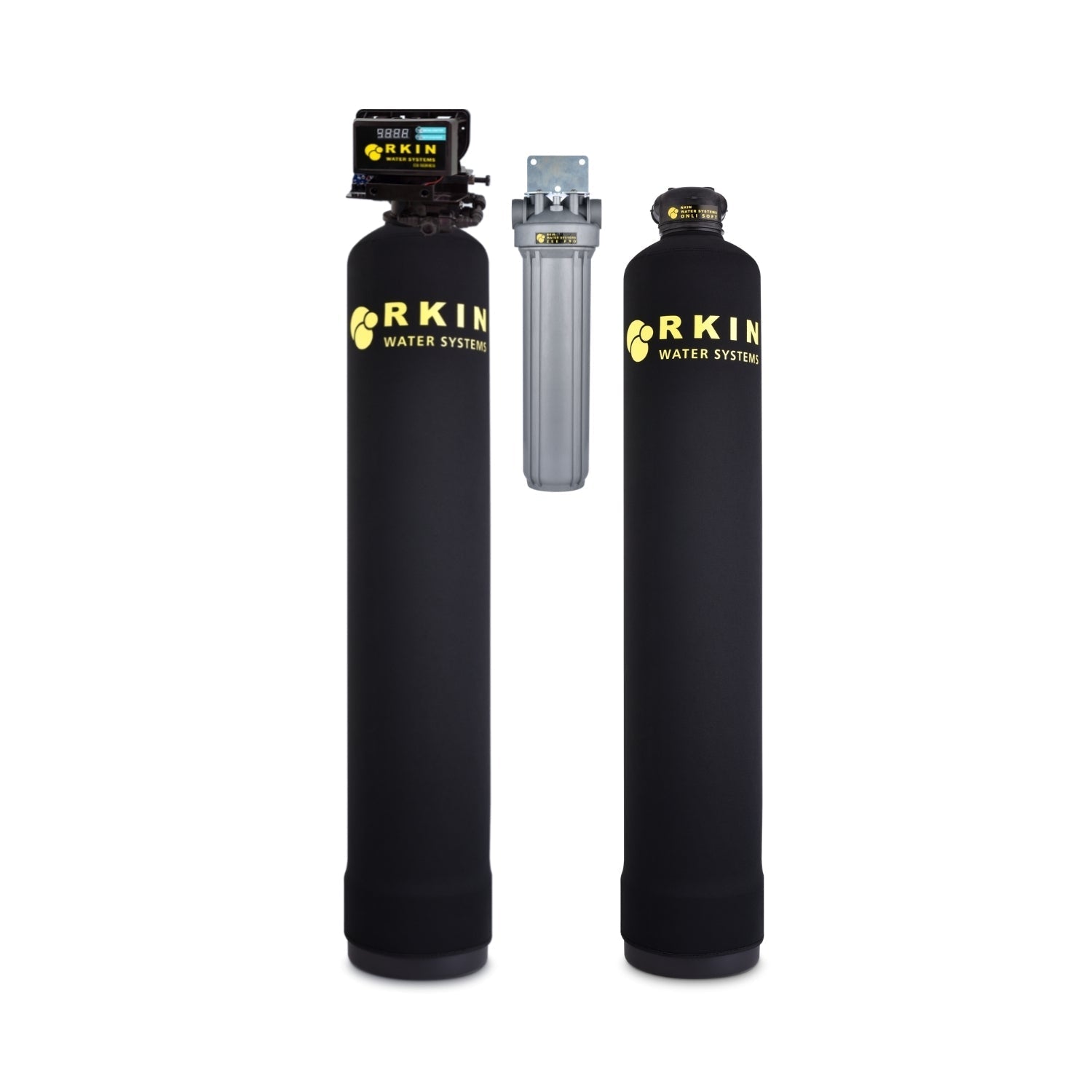 Salt-Free Water Softener and Well Water Filter Combo