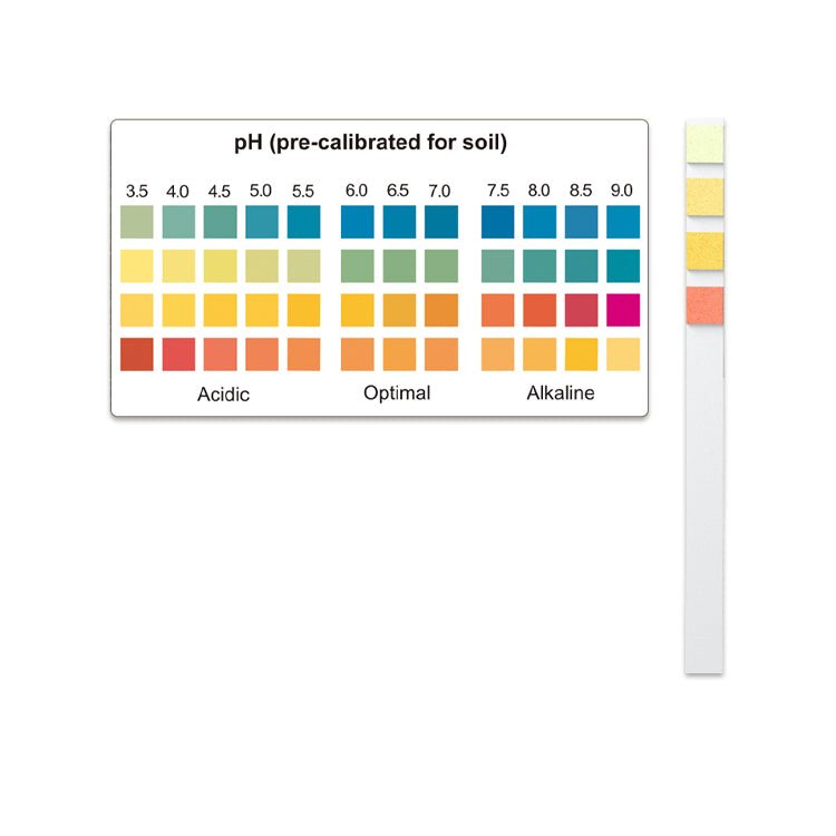 Soil Ph 3.5-9.0 Test Strips