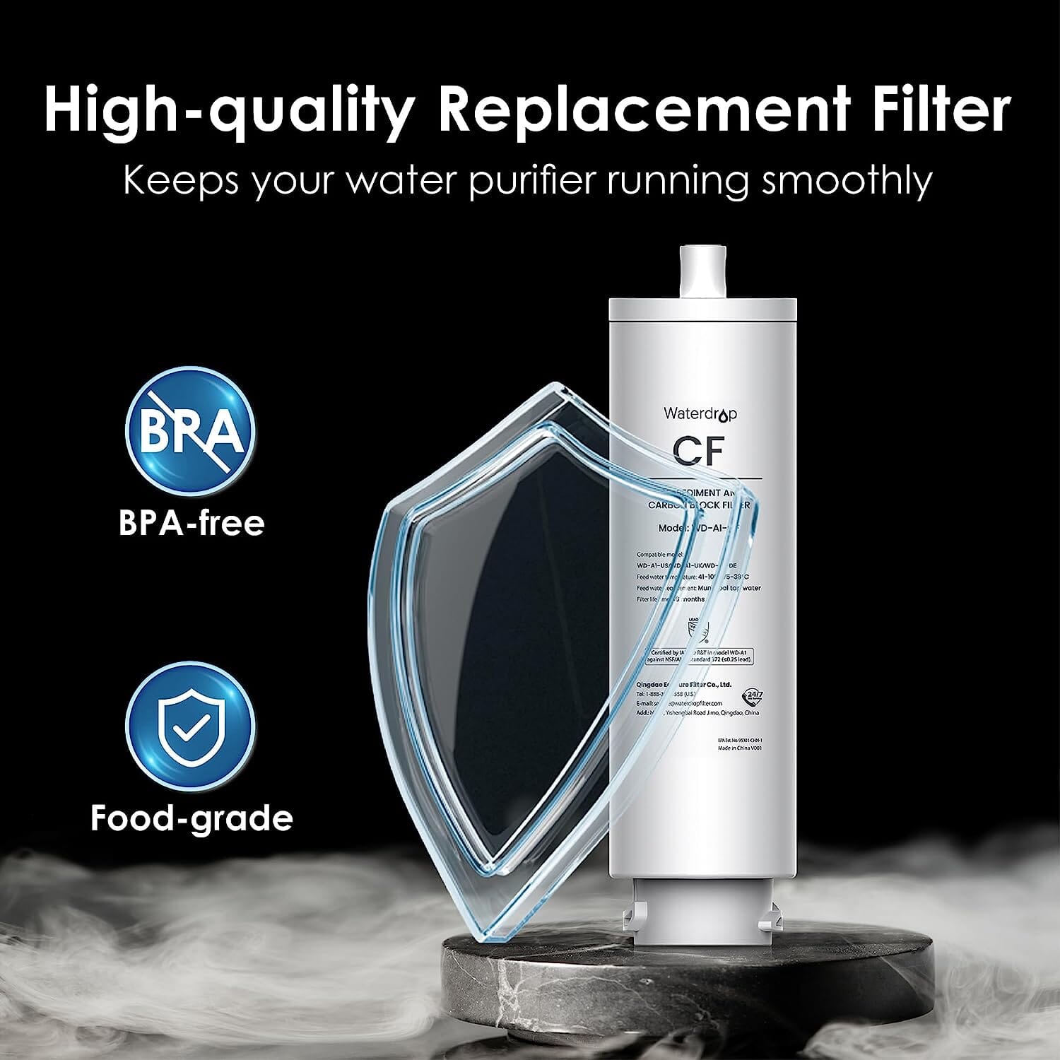 WD-A1-CF Filter for A1 RO Hot Cold Water System