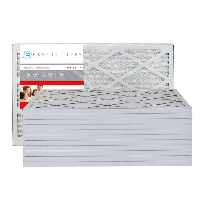8-1/8x30x1 Exact Pleated MERV 13 Filters (12 pack)